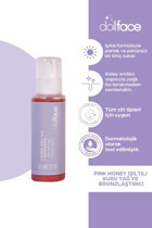 Dollface Pink Dry Oil Havuç Yağı-Kakao Yağı Tüm Vücut İçin Bronzlaştırıcı 100 ml