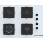 Bosch POP7C2P30O Doğalgazlı Cam 4 Gözlü Beyaz Ankastre Ocak