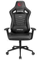 Rampage KL-R64 Ortopedik Suni Deri Oyuncu Koltuğu Siyah