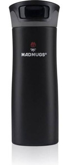 Madmugs Travel Paslanmaz Çelik 0.47 lt Outdoor Matara Termos Siyah