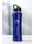 Nrd Life Kişiye Özel Çelik 500 ml Pipetli Outdoor Matara Termos Mavi