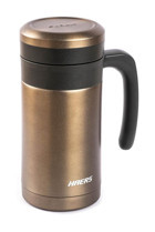 Tantitoni 024-01 Paslanmaz Çelik 450 ml Outdoor Bardak Termos Kahverengi
