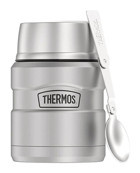 Thermos Stainless King SK3000-101311 Paslanmaz Çelik 470 ml Outdoor Yemek Termos Gri