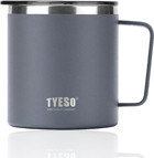 Tyeso Silviya Paslanmaz Çelik 400 ml Outdoor Bardak Termos Gri