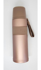 Shotay ST-8034 Paslanmaz Çelik 500 ml Outdoor Matara Termos Bronz