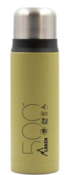 Laken LK1850K Paslanmaz Çelik 500 ml Outdoor Matara Termos Haki