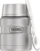 Thermos Paslanmaz Çelik 470 ml Outdoor Yemek Termos Gri