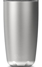 S'Well Bottle Silver Lining Tumbler Paslanmaz Çelik 530 ml Outdoor Bardak Termos Gümüş