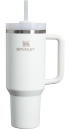 Stanley Quencher H2.0 Flowstate Paslanmaz Çelik 1.18 lt Pipetli Outdoor Bardak Termos Beyaz