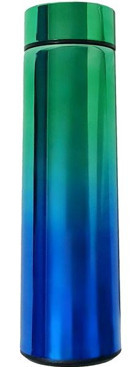 By Timur Sus 304 Paslanmaz Çelik 500 ml Outdoor Matara Termos Mavi-Yeşil