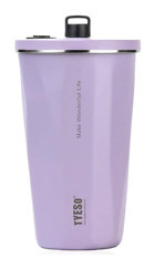Tyeso Crush Tumbler Paslanmaz Çelik 600 ml Outdoor Matara Termos Mor