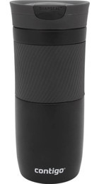 Contigo Byron Snapseal Paslanmaz Çelik 470 ml Outdoor Matara Termos Siyah