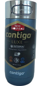 Contigo Luxe Paslanmaz Çelik 360 ml Outdoor Matara Termos Lacivert