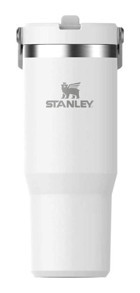 Stanley The Iceflow Flip Straw Paslanmaz Çelik 890 ml Pipetli Outdoor Bardak Termos Beyaz