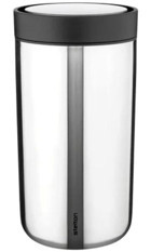 Stelton To Go Click Mug Çelik 200 ml Outdoor Bardak Termos Gümüş
