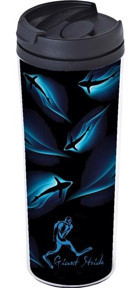Giant Stride Shark Plastik 550 ml Matara Termos Siyah