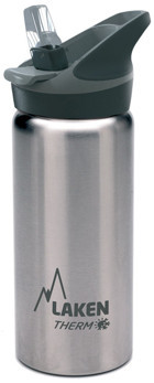 Laken Jannu Çelik 500 ml Outdoor Matara Termos Gri