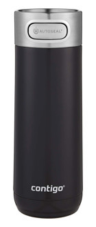 Contigo Luxe Paslanmaz Çelik 470 ml Outdoor Matara Termos Siyah