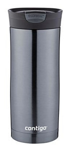 Contigo Huron Gunmetal Paslanmaz Çelik 470 ml Outdoor Matara Termos Gri