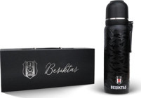 Timon Çelik 650 ml Outdoor Matara Termos Siyah