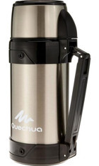 Quechua Paslanmaz Çelik 1.5 lt Outdoor Matara Termos Gri