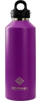 Revomax Fiftyfifty Çelik 950 ml Outdoor Matara Termos Mor
