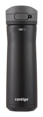 Contigo Jackson Chill Paslanmaz Çelik 590 ml Outdoor Matara Termos Siyah
