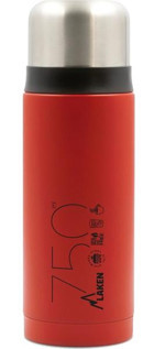 Laken LK1875R Paslanmaz Çelik 750 ml Outdoor Matara Termos Kırmızı