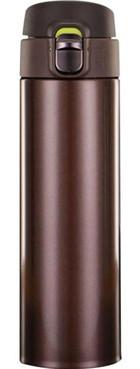 Forzacase FC432 Paslanmaz Çelik 500 ml Outdoor Matara Termos Kahverengi