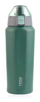 Tyeso Square Paslanmaz Çelik 600 ml Outdoor Matara Termos Yeşil