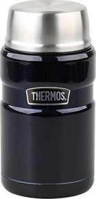 Thermos Stainless King SK3021 Paslanmaz Çelik 710 ml Outdoor Yemek Termos Siyah