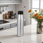 Flyon Look Metal - Paslanmaz Çelik 0.6 lt Outdoor Matara Termos İnox