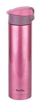 Tantitoni Bomb KA-8214F Çelik 450 ml Outdoor Matara Termos Pembe