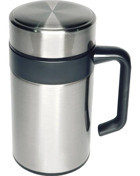 By Timur Sus 304 Paslanmaz Çelik 400 ml Outdoor Bardak Termos Gri