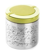 Tantitoni Tedemei Paslanmaz Çelik 630 ml Outdoor Yemek Termos Gümüş - Sarı