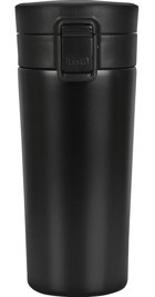 Thermohis Paslanmaz Çelik 380 ml Outdoor Matara Termos Siyah