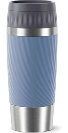 Tefal Easy Twist Paslanmaz Çelik 360 ml Outdoor Matara Termos Mavi