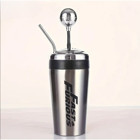 Tcherchı Paslanmaz Çelik 300 ml Pipetli Outdoor Matara Termos Gümüş