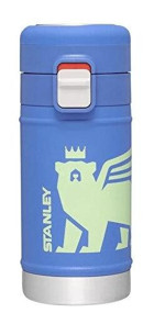 Stanley Flowsteady Bear Cub Paslanmaz Çelik 350 ml Outdoor Matara Termos Mavi