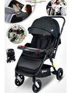 Baby Home 900 X3 Çift Yönlü Katlanabilir 360 Derece Dönen Kabin Tipi Travel Sistem Bebek Arabası
