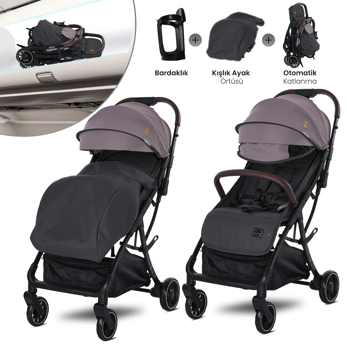 Lorelli Minori Katlanabilir Tek Elle Kapanan Tam Yatar Kabin Tipi Travel Sistem Bebek Arabası