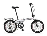 Ümit 2036 Folding 20 Jant 6 Vites Katlanır Şehir / Tur Bisikleti Beyaz