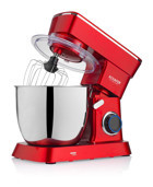 Schafer Prochef Gusto 1300 W Hamur Yoğurma Çırpıcı Turbo Fonksiyonu Kırmızı Standlı Mikser