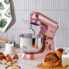 Schafer Prochef Master 1500 W Hamur Yoğurma Çırpıcı Turbo Fonksiyonu Rose Gold Standlı Mikser