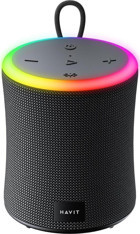 Havit Sk832Bt 10 W Işıklı Taşınabilir Siyah Bluetooth Kulaklık