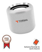 Torima D12 Taşınabilir Gümüş Bluetooth Kulaklık