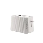 Alessi Plisse 2 Dilim 950 W Beyaz Mini Ekmek Kızartma Makinesi
