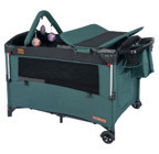 Maccon Baby Alüminyum 20 kg Kapasiteli Ayarlanabilir Katlanabilir 70x110 cm Anne Yanı Park Yatak
