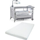 Gulz Atlas 20 kg Kapasiteli Ayarlanabilir Katlanabilir 70x110 cm Anne Yanı Park Yatak