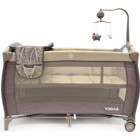 Sunny Baby Vegas 9162 Alüminyum 25 kg Kapasiteli Ayarlanabilir Katlanabilir 70x120 cm Park Yatak Bej